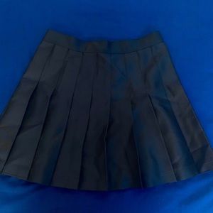 American apparel black tennis skirt